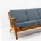GE 290 3-Sitzer Sofa von Hans Wegner für Getama, 1960er 5