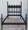 Early 20th Century Four Poster Lisbon Bed with Carved Medallions 3