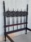 Early 20th Century Four Poster Lisbon Bed with Carved Medallions 7