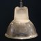 French Industrial Pendant Lamp from Holophane, 1940s 2