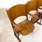 Vintage Four Seater Cinema Chairs 6
