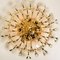 Crystal and Gilded Flush Mount or Sconce by Oscar Torlasco for Stilkronen, Image 12