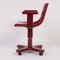 Red Plastic & Metal Chair by Ettore Sottsass for Olivetti Synthesis 3