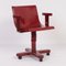 Red Plastic & Metal Chair by Ettore Sottsass for Olivetti Synthesis 5