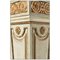 Louis XVI Säulen aus lackiertem Holz, 1900er, 2er Set 5