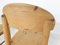 Sillas de comedor de madera de pino atribuidas a Rainer Daumiller, Dinamarca, años 70. Juego de 4, Imagen 8