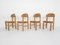 Pinewood Dining Chairs Attributed to Rainer Daumiller, Denmark, 1970s, Set of 4, Image 2