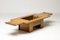 Cherrywood Architectural Coffee Table with Sliding Top, Italy 2