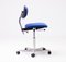 Royal Blue Kevi Desk Chair 4