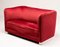 Red Velvet Sofa by Ole Wanners 7