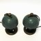 Green Metal Table Lamps by Erik Tidstrand for NK, Sweden, 1930s, Set of 2 4