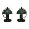 Green Metal Table Lamps by Erik Tidstrand for NK, Sweden, 1930s, Set of 2 1