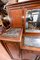 Vintage Italian Liberty Sideboard with Black Marble Plans & Central Mirror 6