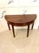 Antique George III Mahogany Demi-Lune Console Tables, Set of 2 7