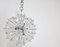 Mid Century Sputnik Kronleuchter aus Chrom & Kristallglas von Val Saint Lambert, 1960er 10