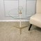 Mid-Century Italian Brass and Clear Glass Tripod Side Table by Cesare Lacca, 1950s 16