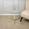 Mid-Century Italian Brass and Clear Glass Tripod Side Table by Cesare Lacca, 1950s, Image 16