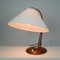 Lampe de Bureau ou de Bureau Mid-Century en Teck et Laiton de Temde, 1950s 15