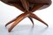 Mid Century Wooden Italian Dining Table by Guglielmo Ulrich, 1950s, Image 5