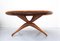 Mid Century Wooden Italian Dining Table by Guglielmo Ulrich, 1950s, Image 3