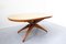 Mid Century Wooden Italian Dining Table by Guglielmo Ulrich, 1950s 4