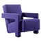 Fauteuil Utrecht par Gerrit Thomas Rietveld pour Cassina 1