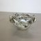 Large Italian Murano Glass Floral Bowl Ashtray, 1970s, Image 7