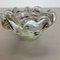 Large Italian Murano Glass Floral Bowl Ashtray, 1970s, Image 14