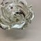 Large Italian Murano Glass Floral Bowl Ashtray, 1970s 11