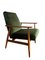 Mid-Century Green Armchairs by Henryk Lis, 1960s, Set of 2, Image 2