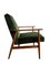 Mid-Century Green Armchairs by Henryk Lis, 1960s, Set of 2, Image 4