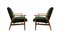 Mid-Century Green Armchairs by Henryk Lis, 1960s, Set of 2 1