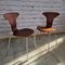 Mid-Century 3105 Mosquito Chairs by Arne Jacobsen for Fritz Hansen Set of 2 4