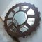 Large Industrial Mirrored Metal Cog 11