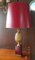 Lámpara de mesa en forma de piña de latón, años 70, Imagen 13