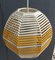 Yellow and White Pendant Lamp, 1960s 2