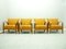 French Armchairs by Hugues Steiner for Steiner, 1940s, Set of 4 1