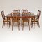 Danish Wood & Leather Dining Chairs by Niels Kofoed, 1960s, Set of 6 2