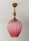 Pink Murano Glass Pendant Lamp, 1960s, Image 3