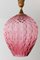 Pink Murano Glass Pendant Lamp, 1960s 4