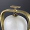 Table Lamp in Glass and Brass from Fontana Arte, Image 12