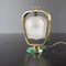 Table Lamp in Glass and Brass from Fontana Arte, Image 1