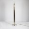 Floor Lamp in Chromed Steel and Polished Brass 6