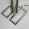 Floor Lamp in Chromed Steel and Polished Brass 5