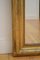 Französischer Wandspiegel mit vergoldetem Holzrahmen, 19. Jh 12