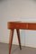 Small Italian Maple Desk with Top in White Laminate, 1950s, Image 8