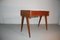 Small Italian Maple Desk with Top in White Laminate, 1950s, Image 3