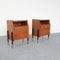 Teak Bedside Tables with Marble Tops, 1950s, Set of 2 11