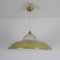 Brass and Metal Ceiling Lamp, 1970s, Image 1
