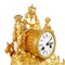 Gilt Mantel Clock, Image 2